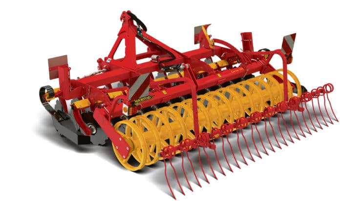 Gratis einen Striegel sichern beim Kauf der Carrier 300.