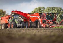 Kartoffelroder Ventor 4150 mit Krautschläger