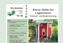Kleine Ställe für Legehennen