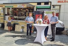 Jungbauern-Foodtruck stoppte auch in St. Pölten