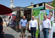 Foodtruck der Jungbauern bot regionale Schmankerl in der Stadt