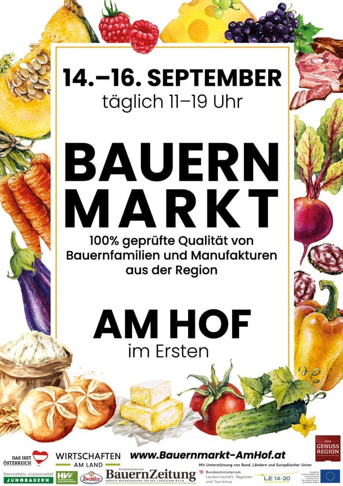 Bauernmarkt Am Hof 14 16 September