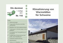 Klimatisierung von Warmställen für Schweine