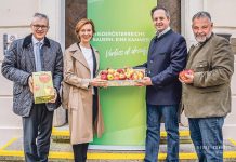„Apfelsaft aus Apfel g‘macht“