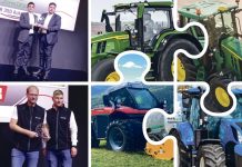 Herausragendes Traktoren-Quartett