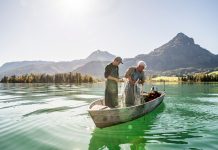 Fangfrisch aus dem See