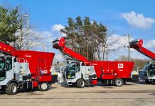 Besser ausgestatteter Futtermischwagen