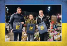 Blau-gelbe Hilfsbereitschaft kennt keine Grenzen