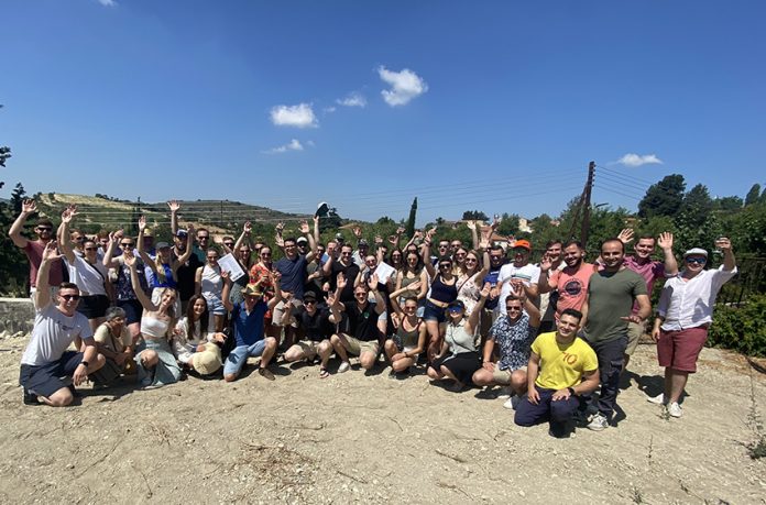 Studenten und Studentinnen in Zypern