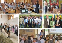 Die Bauernbund-Spitze tourte durch die Bezirke