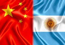 Chinesen investieren in argentinische Düngemittel Fahnen