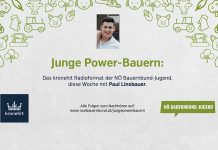 Bauernbundjugend spricht im Radio über die Ernte