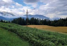 Ackerbau in den Bergen