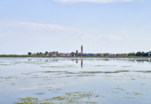 Landwirt zwischen Meer und Lagune