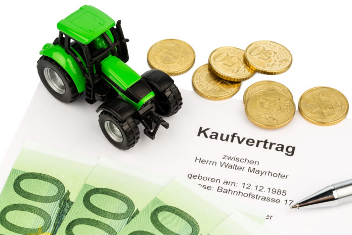 Kaufvertrag Für NeuenTraktor