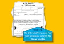 Noch bis zum 25. Jänner Briefwahl beantragen