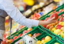 Zartes Umsatzminus im Lebensmittelhandel