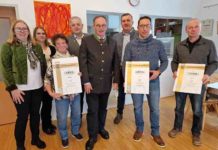 Porrau: Ehrung für Bauernfamilien