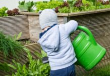 Ein Hochbeet für Kinderhände