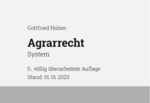 Agrarrechts-Wegweiser am neuesten Stand