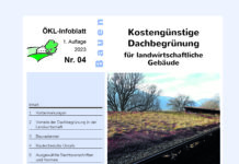 Dachbegrünung auf dem Hof