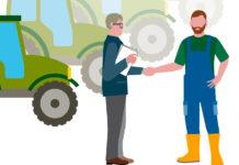 Stotternder Traktormarkt