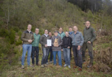 Engagierter Einsatz für den Schutzwald