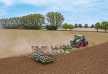 Onland- und Furchenbetrieb je nach Bedarf