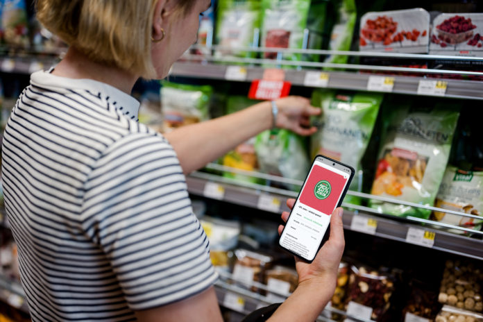 Supermarkt Handyapp