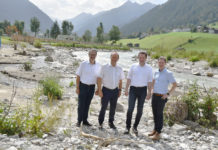 Wegweisender Hochwasserschutz an der Ruetz