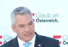 Kanzler und junger Milchbauer: „Glaub an Österreich“