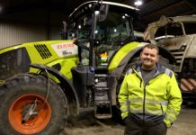 Sechsfache Claas-Power am Hof von Franz Gstöttenmair