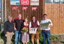 1000. Lely Astronaut-Melkroboter in Österreich montiert