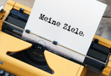 Planen heißt, sich Ziele setzen