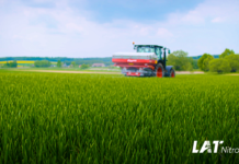 Ein perfektes Streubild ist die Grundlage für die teilflächenspezifische Düngung!