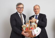 Finanzminister Brunner beim Nachhaltigkeitsfrühstück der Hagelversicherung