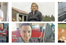 Arbeiten am Hof, entscheiden für Landwirte