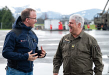 Luftraumsicherung in Davos