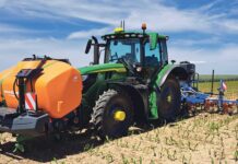 Pflanzenschutz in Bändern statt auf der ganzen Fläche