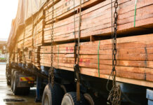 Schnittholz-Exporte rückläufig