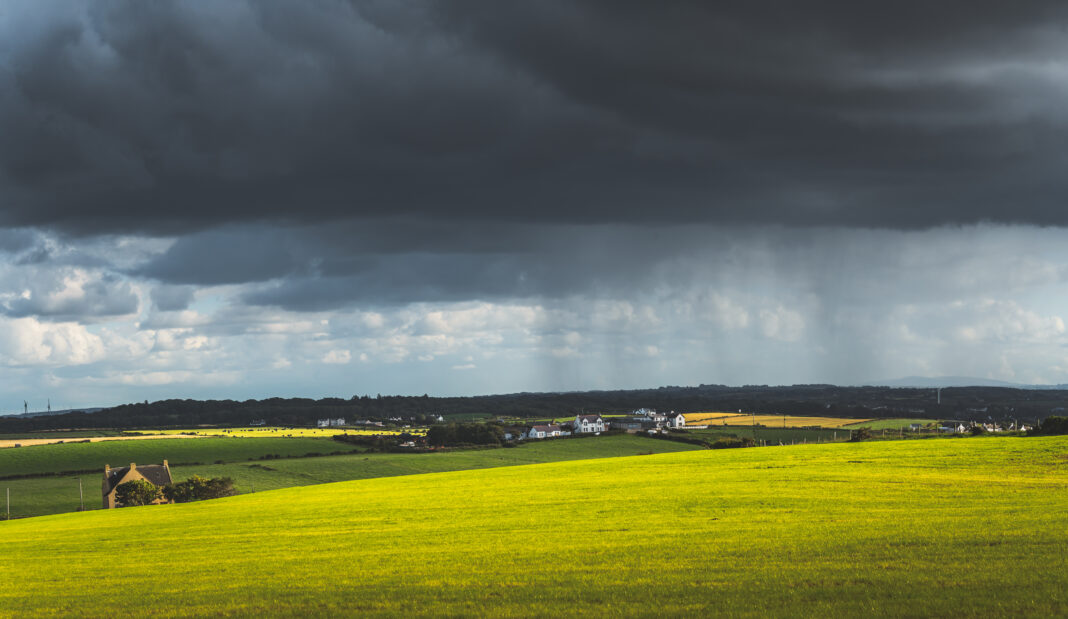 Regenlandschaft Irland