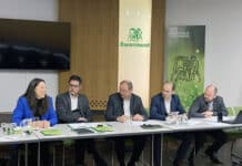 Sophia Kircher zu Besuch bei der Bundesvorstehung