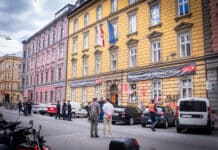 Tierschutz-Protest in VP-Zentrale