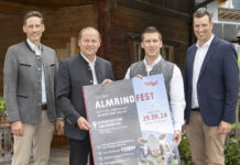 Jubiläumsfeier beim 1. Tiroler Almrindfest