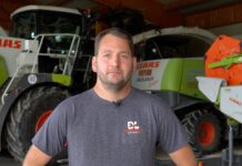 Hoher Durchsatz mit der CLAAS QUADRANT 5200 Evolution