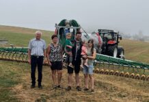 Bodennahe Ausbringung von Gülle im „Vorzeigebetrieb“