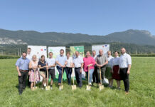 Spatenstich Klima-Landwirtschaft-Modellregion