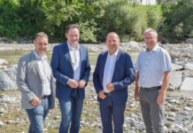 Neue Sohlrampe in Assling bringt Hochwasserschutz und Natur in Einklang