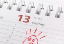 Die Angst vor dem Freitag, den 13., ist absolut unbegründet