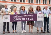 Notrufnummer im Kühlschrank